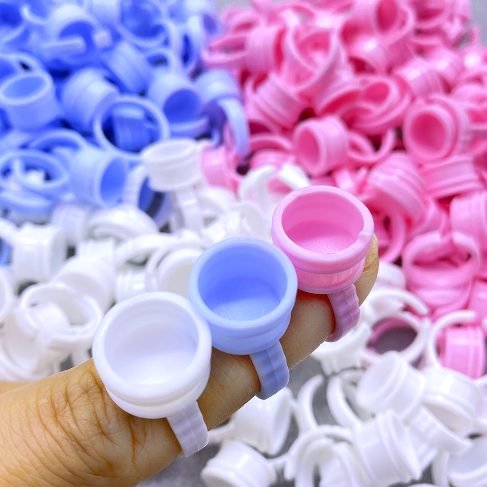 100Pcs Glue Rings For Lashes G - огляд і ціна Eyelash Extension Look