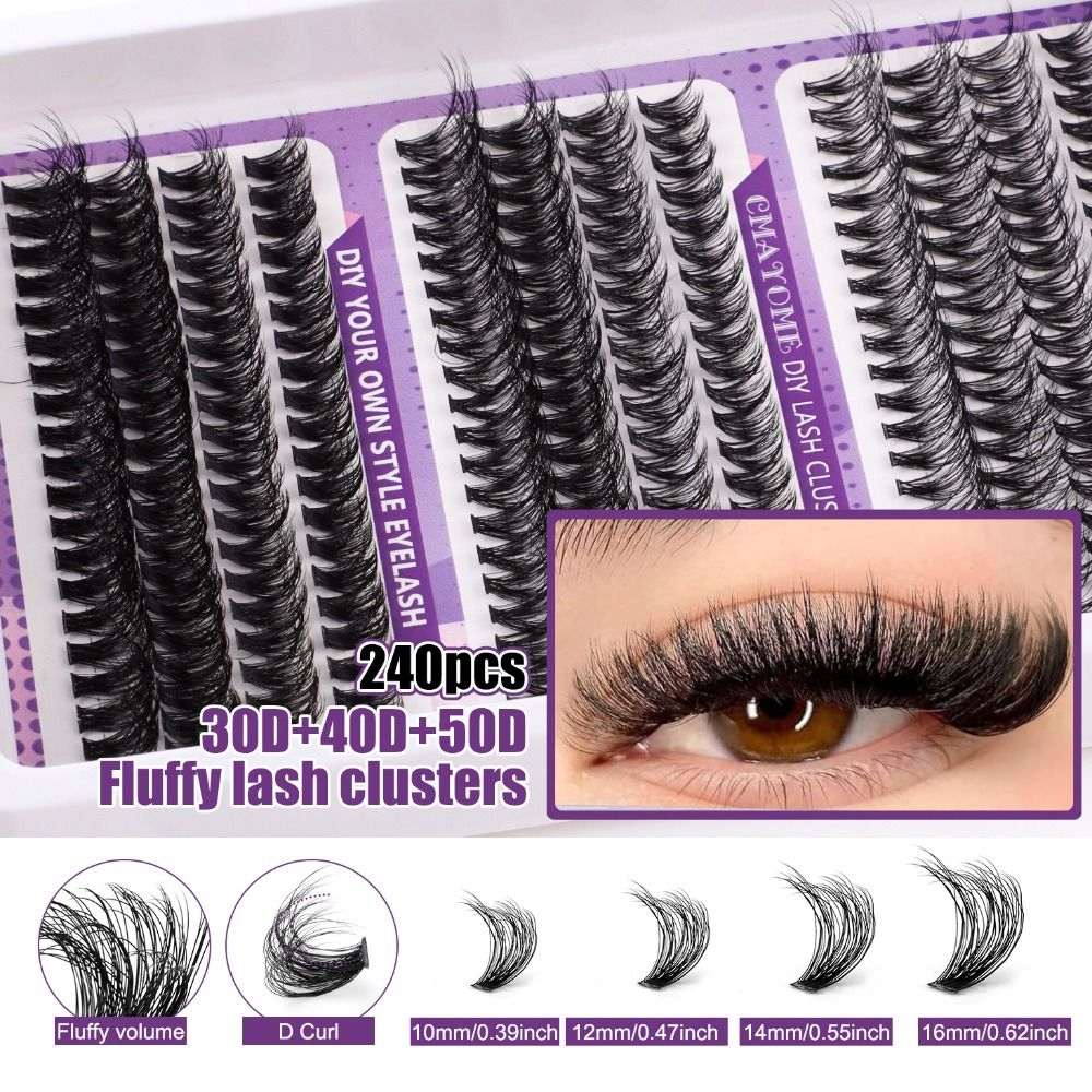 Natural Look False Eyelashes B - огляд і ціна Eyelash Extension Natural Look