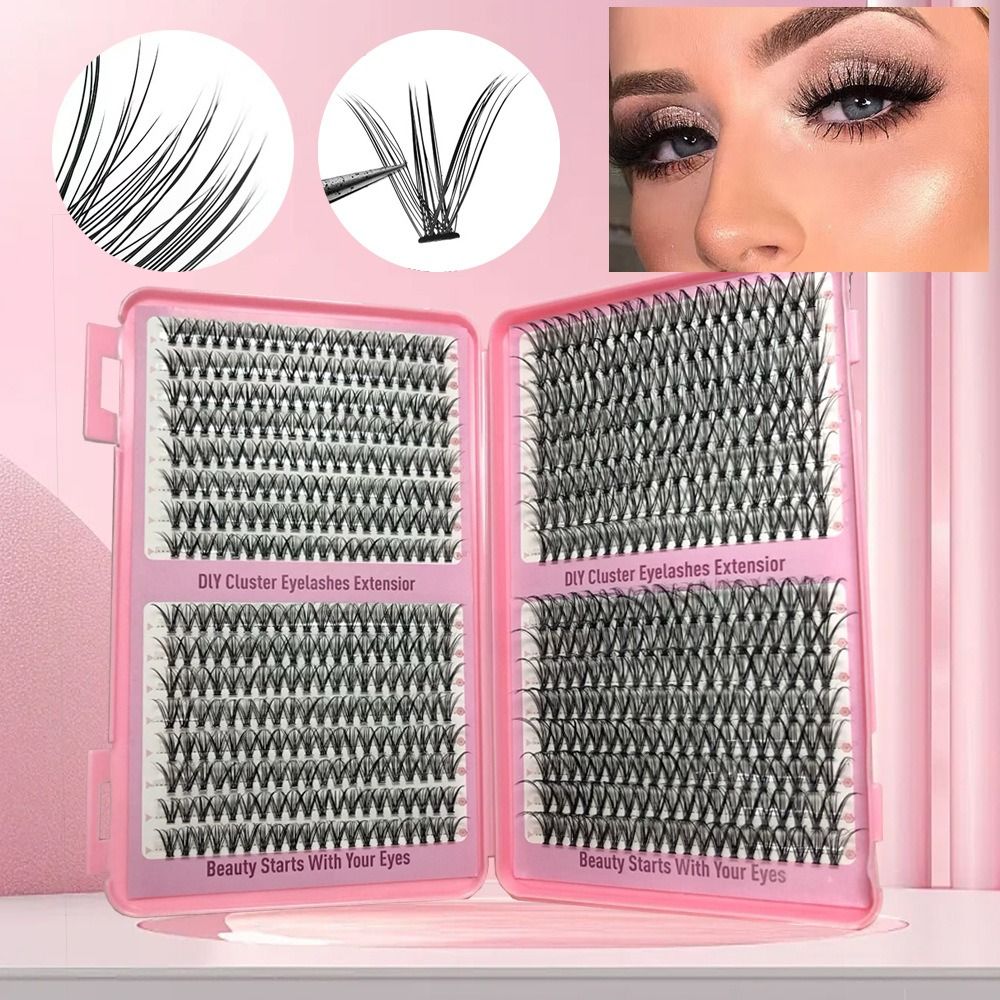 New Thick Long False Eyelashes - огляд і ціна Eyelash Extension Natural Look